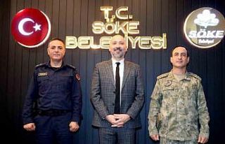 Başkan Arıkan, komutanları ağırladı