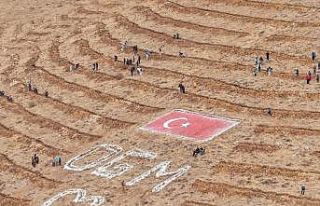 Başkan Büyükkılıç’tan yeşil vatan sevdasıyla...