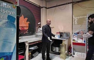 Başkan yardımcısının ani denetimi hijyensizliği...