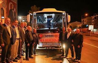 Bayburtlu muhtarlar ‘Ecdada Saygı’ ziyareti için...