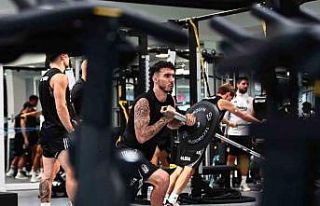 Beşiktaş, Samsunspor maçı hazırlıklarını sürdürdü