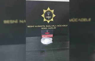 Besni’de uyuşturucu operasyonuna 2 tutuklama