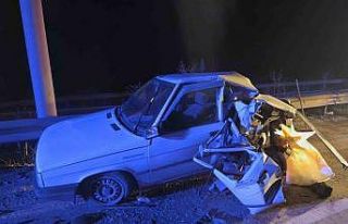 Bilecik’te tır otomobile arkadan çarptı: 1 yaralı