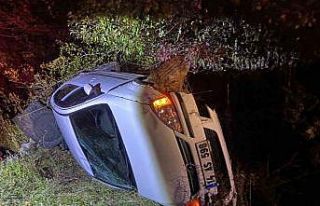 Bolu’da otomobil takla attı: Yaralı sürücü...