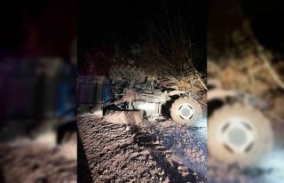 Bolu’da traktör devrildi: 2 yaralı