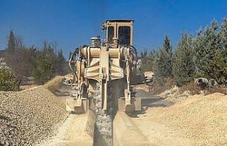 Burç’ta GASKİ’nin altyapı çalışmaları hızlandı