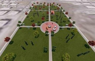Büyükşehir Belediyesi 50 bin metrekarelik park...