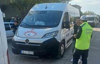 Büyükşehir’den okul servislerine denetim