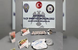 Çamaşır makinesinden uyuşturucu çıktı