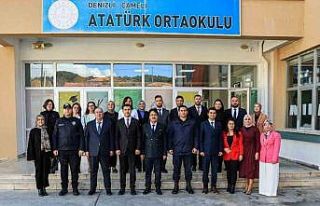 Çameli protokolü öğretmenleri yalnız bırakmadı