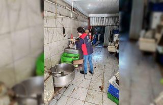 Çanakkale’de izinsiz ve uygunsuz şartlarda çalışan...