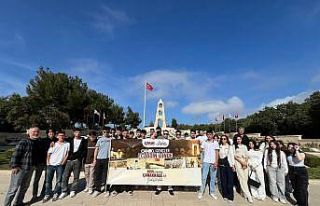 Canikli gençler Çanakkale’ye gönderiliyor