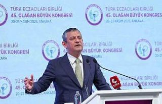 CHP Genel Başkanı Özel: "Adil vergi sistemi...