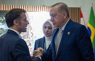 Cumhurbaşkanı Erdoğan, Fransa Cumhurbaşkanı Macron...