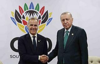 Cumhurbaşkanı Erdoğan, Kanada Başbakanı Carney...