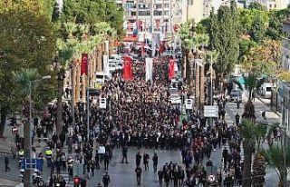 Denizli’de saat 09.05’i gösterdiğinde hayat...