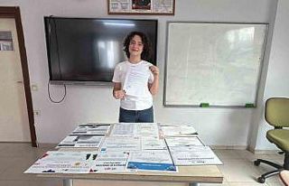 "Ders çalışırken yemek yemeyi bile unuttum"...