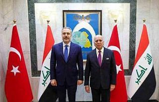 Dışişleri Bakanı Fidan, Iraklı mevkidaşı Hüseyin...