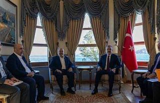 Dışişleri Bakanı Hakan Fidan, Hamas Heyeti ile...