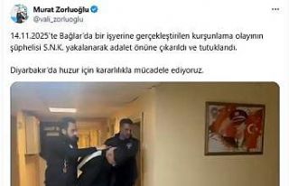Diyarbakır’da bir iş yerini kurşunlayan şahıs...