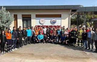 Diyarbakır’da ekiplerin deprem tatbikatı gerçeği...