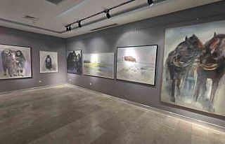 "Doğaçlama" sergisi Tekirdağ’da sanatseverlerle...