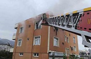 Dörtyol’da ev yangını