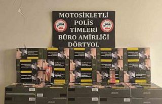 Dörtyol’da kaçak makaron operasyonu