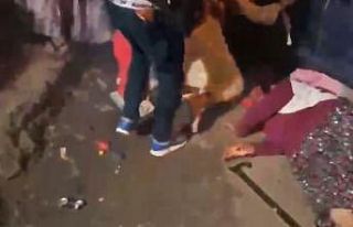 Düğünde korku dolu anlar: Havai fişekler kalabalığın...