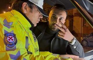 ‘Dur’ ihtarına uymayan alkollü sürücünün...