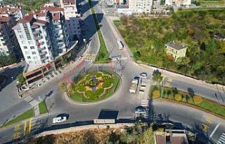 Dut Kavşağı’na yeni çehre