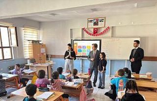 Eğitim çalışmaları yerinde incelendi