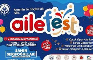 Elazığ’da ‘Aile Festivali’ düzenlenecek