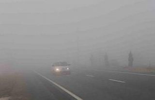 Elazığ’da sis etkili oldu