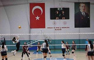 Elazığ’da voleybol müsabakaları tamamlandı