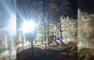 Elektrik hattı patladı