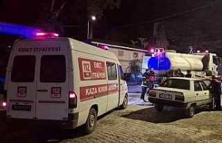 Emet’te araç yangını büyümeden söndürüldü