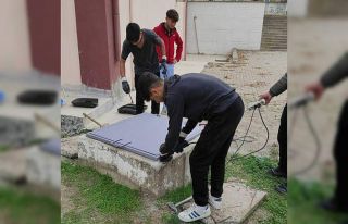 Emet’te Mesleki ve Teknik Anadolu Lisesi öğrencileri...