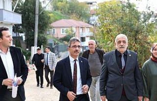 Erenler’in sokakları yenileniyor