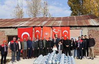 Erzurum’da seralar hibe desteğiyle yenilendi