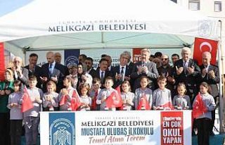 Esentepe mahallesinde bir ilkokulun daha temelleri...