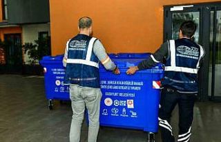 Esenyurt’ta sitelerde geri dönüşüm seferberliği...