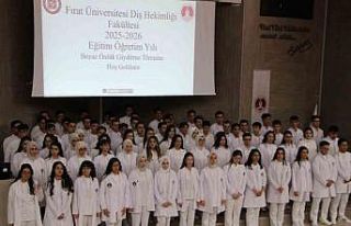 FÜ’de beyaz önlük giyme töreni düzenlendi