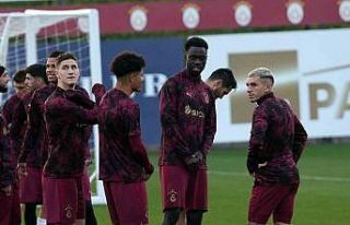 Galatasaray, Union Saint-Gilloise maçı hazırlıklarını...