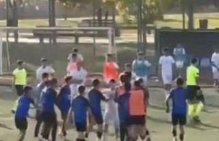 Gaziantep’te futbol maçı sonrası kavga çıktı