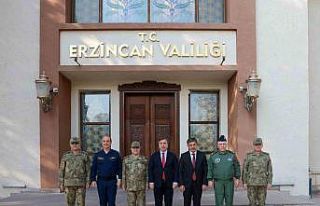 Genelkurmay Başkanı Orgeneral Bayraktaroğlu, Erzincan...