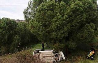 Gönen-Biga yolunda trafik kazası: 3 yaralı