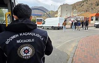 Gümüşhane’de düzensiz göçle mücadele denetimleri...