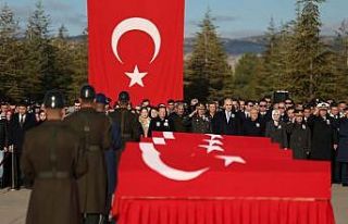 Gürcistan’daki uçak kazasında şehit olan 20...