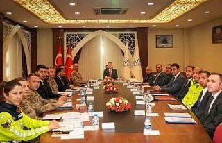 Hakkari’de asayiş toplantısı düzenlendi